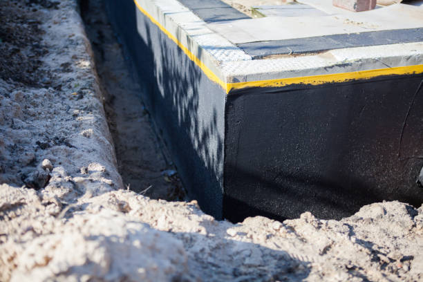 Professional Crawl Space Encapsulation technician working in Corning, NY